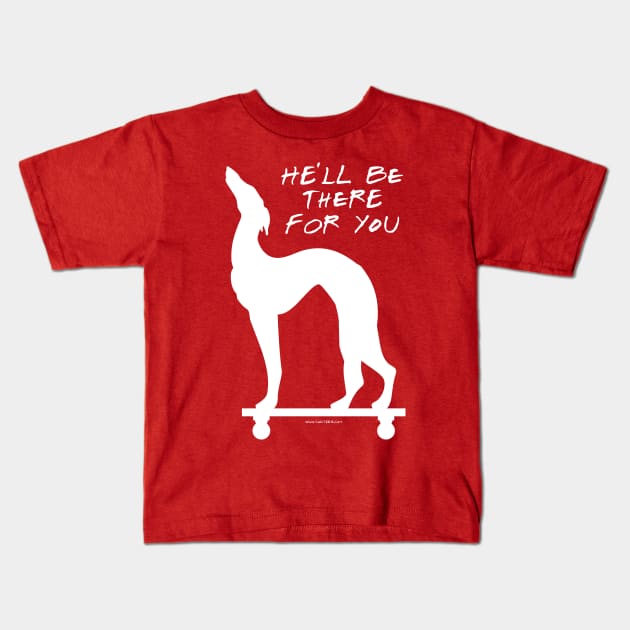 Pat The Dog Kids T-Shirt by tuditees